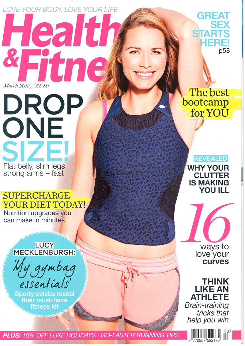 Health and Fitness cover March 15