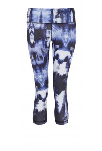 Compression Capri Legging (Blue Crush)